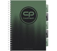 Cuaderno A4 con Separadores Grass - COOLPACK
