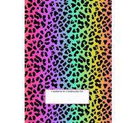 Cuaderno A4 Cuadrícula 5x5: Cuadrícula 5x5 - 100 páginas - 50 hojas - cuaderno leopardo a4 - cuaderno cuadriculado 5mm - libreta leopardo cuadriculado ... a4 cuadriculado 5mm - libretas bonitas a4