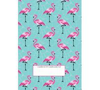Cuaderno A4 Cuadrícula 5x5: Cuadricula 5x5 - 50 hojas - 100 páginas - cuaderno cuadricula a4 - cuaderno cuadriculado 5mm - cuaderno cuadriculado 5mm ... - cuadernos escolares de cuadros - flamencos