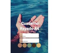 Cuaderno A4 de 100 Hojas - Tamaño grande: Ideal para Escuela y Oficina
