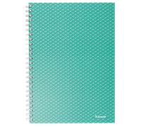 Cuaderno A5 cuadriculado, encuadernado wiro Esselte Colour'Breeze Verde 80 H. .