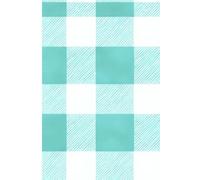 Cuaderno A5 Cuadros Vichy Verde Menta | Libreta de Puntos Dot Grid | Diseño Gingham Pastel: Colección SHIHARU STUDIO - 110 páginas - Tapa Blanda Ilustrada