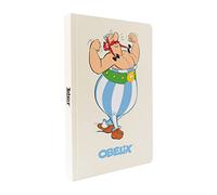 Cuaderno A5 lineas Asterix y Obelix - Journaling notebook A5 | Bloc de notas A5 - Cuadernos tapa dura con marcapáginas, 180 págs
