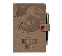 Cuaderno A5 premium + boligrafo proyector Jurassic Park