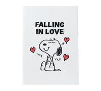 Cuaderno A5 punteado Snoopy San Valentin - Journaling notebook A5, Diario personal : Snoopy regalos | Bloc de notas, Bullet Journal : Cubiertas rígidas forradas de felpa con marcapáginas, 192 págs