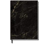 Cuaderno A5 rayado "Shiny Teal" de Trendstuff by Häfft - 124 páginas, 62 hojas - ideal como diario, journal, libro de ideas, bloc de notas - sostenible y respetuoso con el medio ambiente