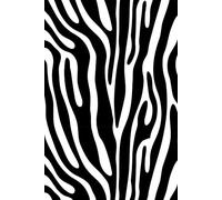 Cuaderno Animal Print: Bloc de notas con estampado de Cebra (hojas lineadas)