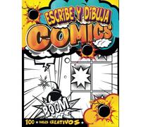 Cuaderno Aprendizaje 3 Años: Plantillas de Cómics En Blanco | Escribir Y Dibujar Cómics Con Burbujas de Discuro