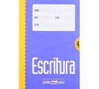 Cuaderno Aprendizaje LAMELA Escritura Nº4 Cuadrovía 8 mm.