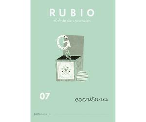 Cuaderno Aprendizaje RUBIO Escritura Nº 07