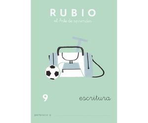 Cuaderno Aprendizaje RUBIO Escritura Nº 9
