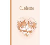 Cuaderno Ardilla: Cuaderno de ardilla, cuaderno de papel rayado para la escuela, estudiantes, regalo para niños, niños, niñas, adolescentes, cuaderno de ardillas, amante de las ardillas