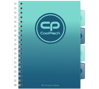 Cuaderno B5 con Separadores Blue Lagoon - COOLPACK