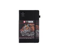 Cuaderno - Boceto - Sakura - 80 páginas - 13x21cm - Negro