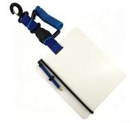 Cuaderno Buceo Reutilizable Borrable sin Borador | Borrable bajo agua, sin necesidad borador, reutilizable infinito, contra marina(Blue)