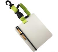 Cuaderno Buceo Reutilizable Borrable sin Borador | Borrable bajo agua, sin necesidad borador, reutilizable infinito, contra marina(Yellow-green)