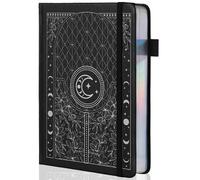 Cuaderno Bullet Dotted Journal, papel grueso numerado de 160 g/m², cuaderno de cuadrícula de puntos de tapa dura A5 para mujeres, hombres, trabajo, escritura, Bullet Journaling, dibujo