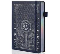 Cuaderno Bullet Dotted Journal, papel grueso numerado de 160 g/m², cuaderno de cuadrícula de puntos de tapa dura A5 para mujeres, hombres, trabajo, escritura, Bullet Journaling, dibujo