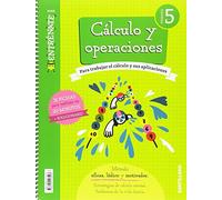 Cuaderno calculo serie entrenate 5 primaria - 9788414113523 (ENTRENATE/COMPETENCIA)