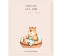 Cuaderno Capibara Kawaii - 100 Hojas Cuadriculadas | Diario Bonito para Estudiantes, Niños y Adolescentes: Libreta cute estilo japonés · 7.5 x 9.25 in · Interior beige suave · Tapa blanda mate