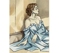 Cuaderno Chica Acuarela Anime 20.955 x 27.94 cm raya 200 hojas Tapa dura: Bullet Journal Chica Watercolor Anime 8.2 x 11 pulgadas raya 200 hojas Tapa dura