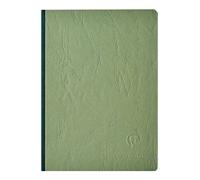 Cuaderno Clairefontaine Basic grande de tela (6 x 8,25) verde, 192 p ginas