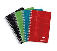 Cuaderno Clairefontaine de espiral - Rayado - 90 hojas - 4 1/4 x 6 3/4 -