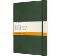 Cuaderno Clásico Moleskine Tapa Blanda XL Rayado Verde Mirtillo 192 Páginas