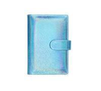 Cuaderno colorido A6 de hojas sueltas para planificación creativa, libro manual, color azul