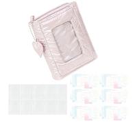 Cuaderno con anillas, bolsillo con tapa y páginas transparentes, cuaderno espiral M5 Diario | Para el hogar, dormitorio, habitación, escuela, aula, universidad, estudiantes, niñas, mujeres