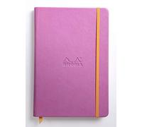 Clairefontaine ES Cuaderno con goma elástica Rhodia 118722 C Book Rhodiarama, 96 hojas, color flieder A5