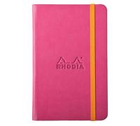 Cuaderno con goma elástica Rhodia 118722 C Book Rhodiarama, 96 hojas, color mohnblumenrot A6