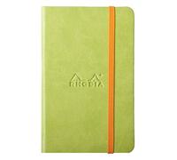 Cuaderno con goma elástica Rhodia 118722 C Book Rhodiarama, 96 hojas, color Verde claro A6