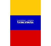 Cuaderno con la bandera de VENEZUELA, 6x9 con tapa blanda, papel a líneas, 80 hojas: Lleva tus anotaciones a donde quieras que vayas (AGENDAS Y CUADERNOS DE PAÍSES)