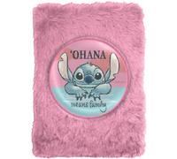 Cuaderno Con Pelo Rosa Stitch Lilo & Stitch Disney