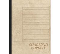 Cuaderno Cornell: Sistema de toma de notas Cornell ,110 páginas Diario del método Cornell ,Cuaderno de trabajo del estudiante / Formato A4