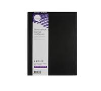 Cuaderno Cosido ideal para Dibujo DALER ROWNEY Simply, de Formato 21,6 x 27,9 cm, con 110 Hojas de Papel de 100 g/m2 de Grano Fino