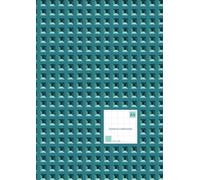 Cuaderno Cuadriculado 1cm - A4: Libreta de matemáticas, ciencias, diseño, arquitectura - 108 Páginas numeradas - Cubierta flexible