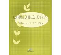 Cuaderno Cuadriculado - 5×5 - Tamaño Grande 8,5 × 11 in / 21,59 x 27,94 cm- 152 páginas: Cuadrícula Técnica para matemáticas, ingeniería y dibujo académico.