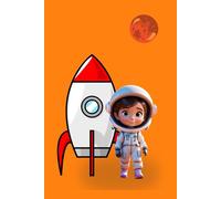 Cuaderno cuadriculado para mujer: Ideas Que Llegan Hasta el Espacio,Cuaderno cuadriculado 6x9 pulgadas,108 páginas Inspirado en mujeres exploradoras del universo