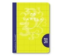 Cuaderno cuarto cuadrovía 2,5mm. 50 hojas tapas de cartón plastificado colores surtidos