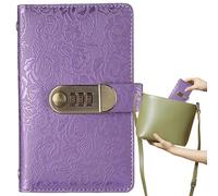 Cuaderno de 100 sobres para guardar billetes con cerradura, libro de presupuesto de dinero, para principiantes, autónomos, adultos, parejas, familias, oficina en casa, apartamento, viajes, vacaciones
