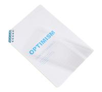 Cuaderno de 5 anillas recargable, 68 hojas, cuaderno de diario con forro para notas, planes, mapa mental, notas, diario, papel rayado universitario