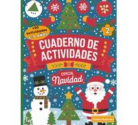 Cuaderno de actividades Especial Navidad: Juegos para niños de 8 y 9 años para mejorar atención, memoria y funciones ejecutivas. A color