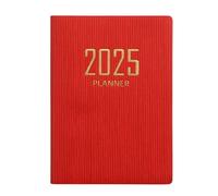 Cuaderno de agenda 2025, 7 semanales y diarios, cuadernos de eficiencia de 365 días, planificador diario