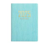 Cuaderno de agenda 2025, 7 semanales y diarios, cuadernos de eficiencia de 365 días, planificador diario