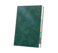 Cuaderno de agenda 2025, planificador semanal y diario, cuadernos de eficiencia de 365 días para adultos