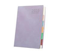 Cuaderno de agenda 2025, planificador semanal y diario, cuadernos de eficiencia de 365 días para adultos