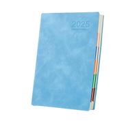Cuaderno de agenda 2025, planificador semanal y diario, cuadernos de eficiencia de 365 días para adultos