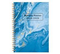 Cuaderno de agenda de años: seguimiento de reuniones basado en fechas, libro mayor de gestión del tiempo encuadernado en espiral, treinta y seis páginas divisorias de secciones | Familia